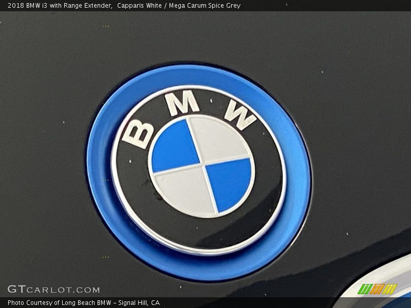 Capparis White / Mega Carum Spice Grey 2018 BMW i3 with Range Extender