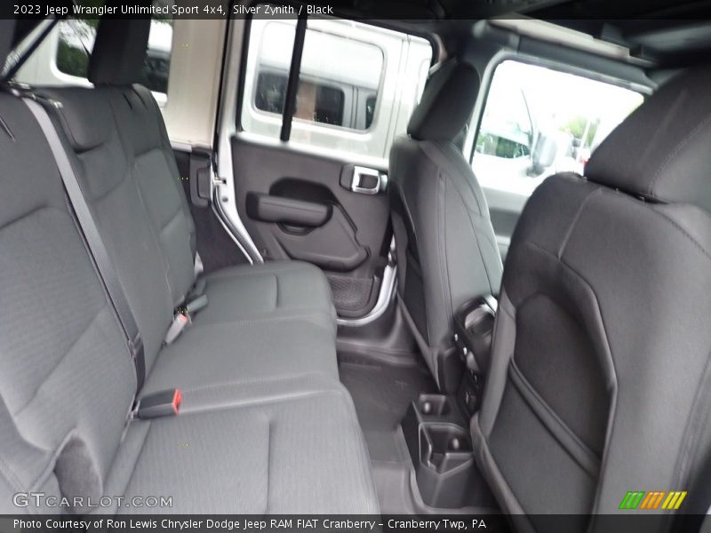 Silver Zynith / Black 2023 Jeep Wrangler Unlimited Sport 4x4