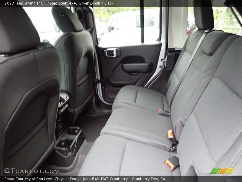 Silver Zynith / Black 2023 Jeep Wrangler Unlimited Sport 4x4