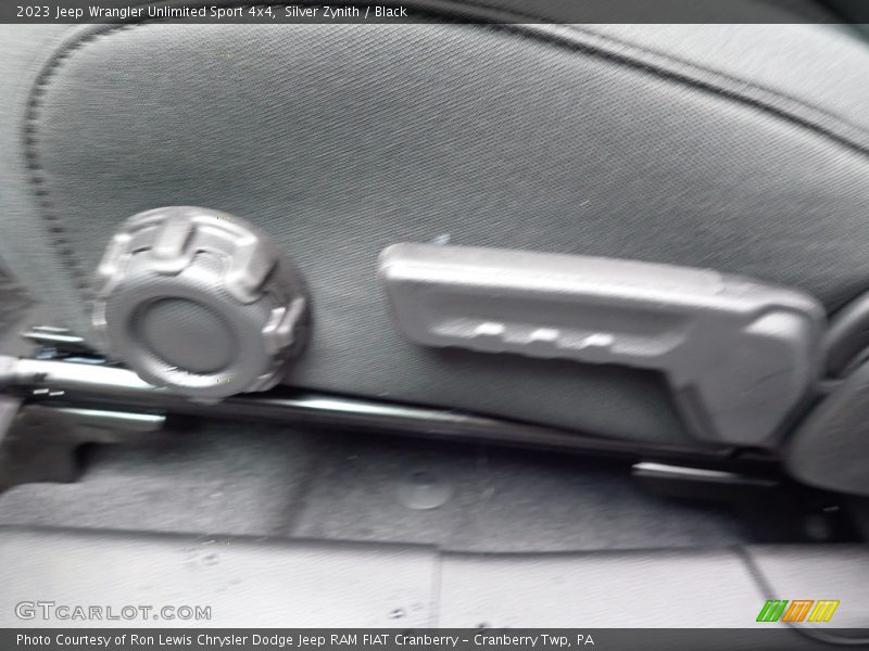 Silver Zynith / Black 2023 Jeep Wrangler Unlimited Sport 4x4