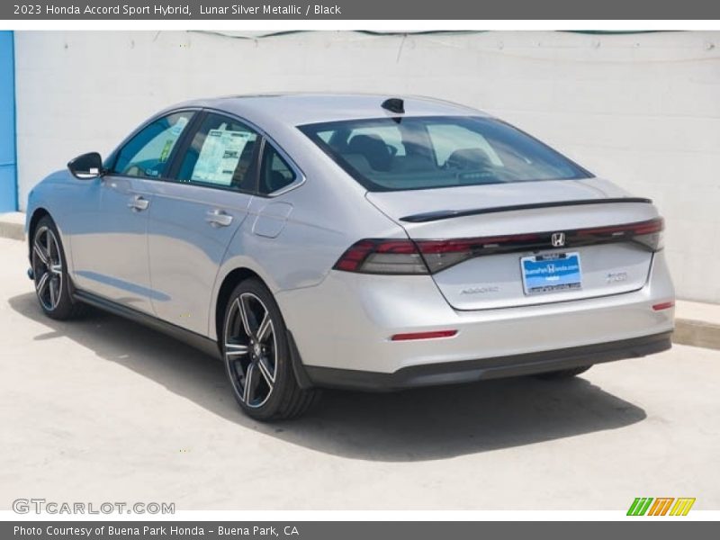 Lunar Silver Metallic / Black 2023 Honda Accord Sport Hybrid