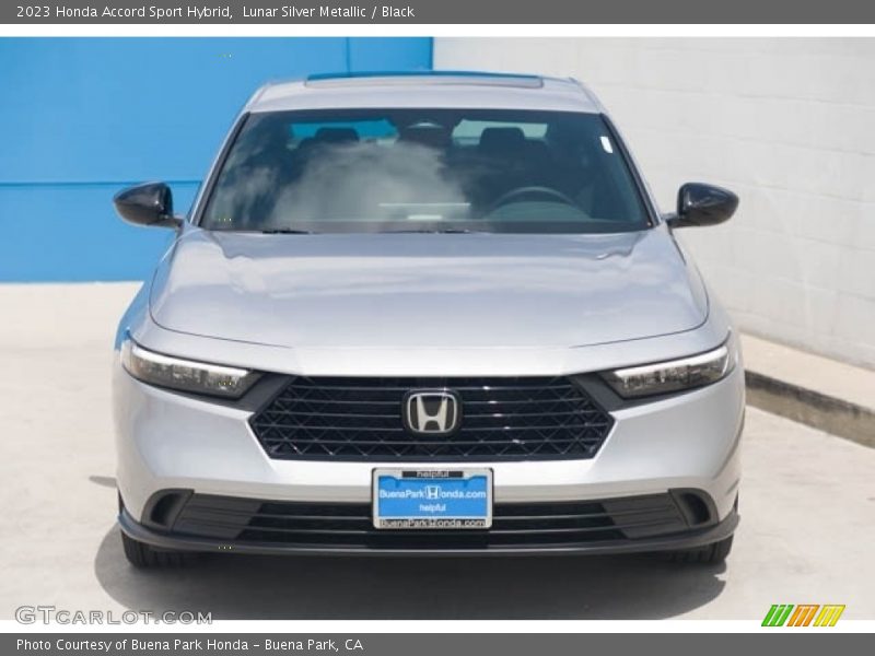Lunar Silver Metallic / Black 2023 Honda Accord Sport Hybrid