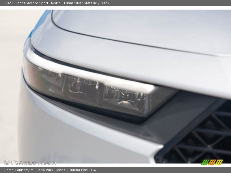 Lunar Silver Metallic / Black 2023 Honda Accord Sport Hybrid