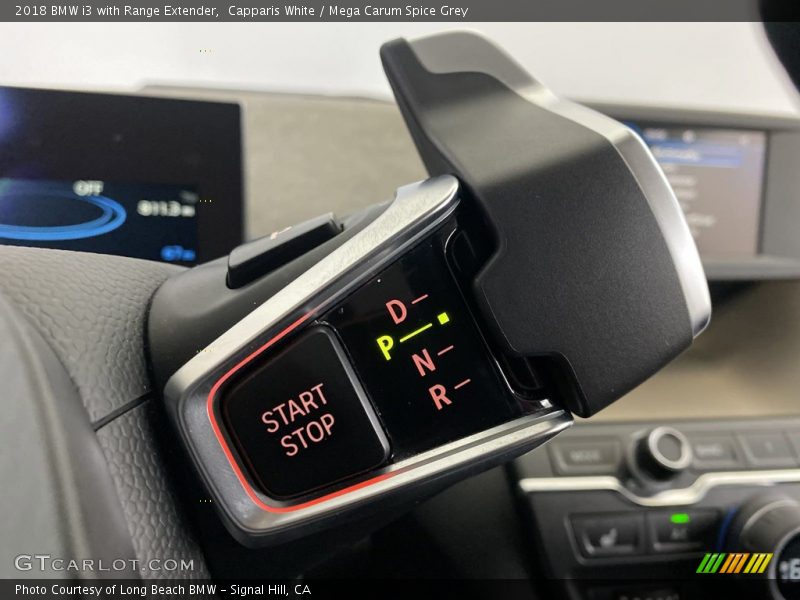 Capparis White / Mega Carum Spice Grey 2018 BMW i3 with Range Extender