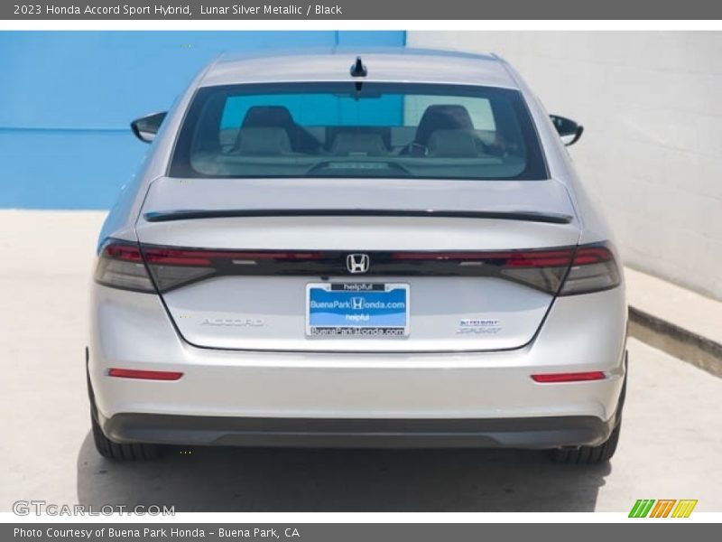 Lunar Silver Metallic / Black 2023 Honda Accord Sport Hybrid