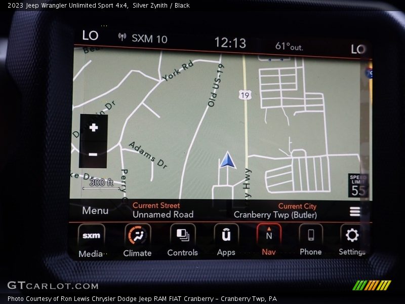 Silver Zynith / Black 2023 Jeep Wrangler Unlimited Sport 4x4
