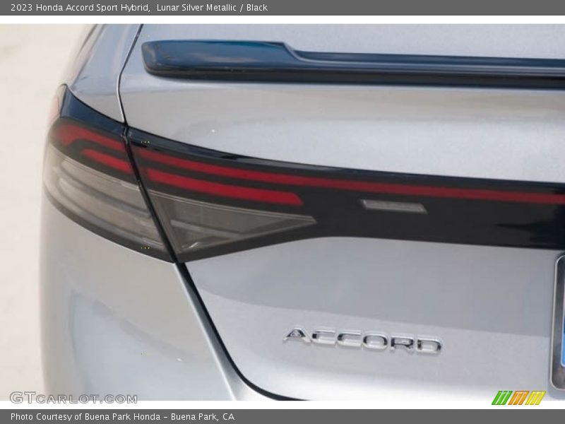 Lunar Silver Metallic / Black 2023 Honda Accord Sport Hybrid
