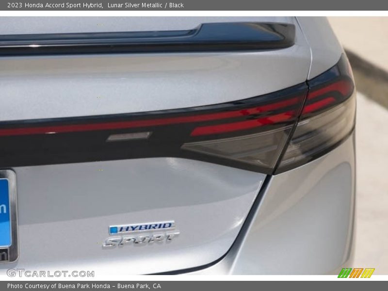 Lunar Silver Metallic / Black 2023 Honda Accord Sport Hybrid