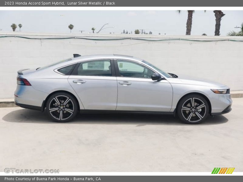 Lunar Silver Metallic / Black 2023 Honda Accord Sport Hybrid