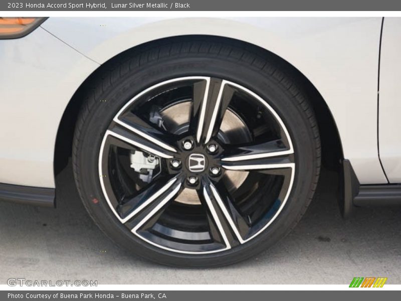 Lunar Silver Metallic / Black 2023 Honda Accord Sport Hybrid