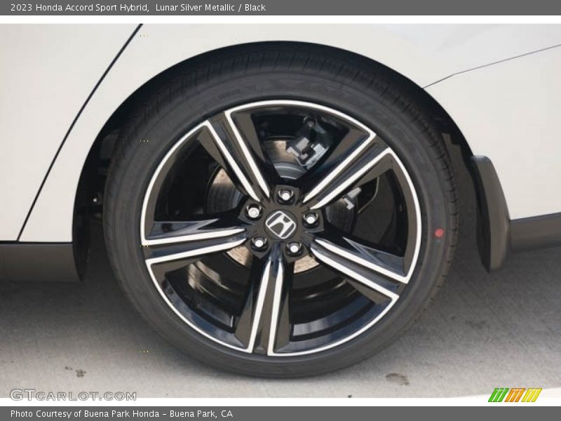 Lunar Silver Metallic / Black 2023 Honda Accord Sport Hybrid