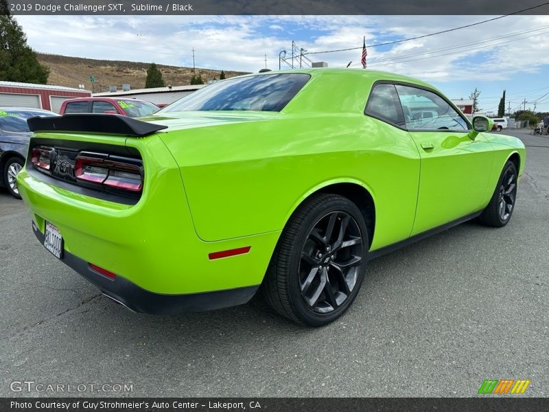 Sublime / Black 2019 Dodge Challenger SXT