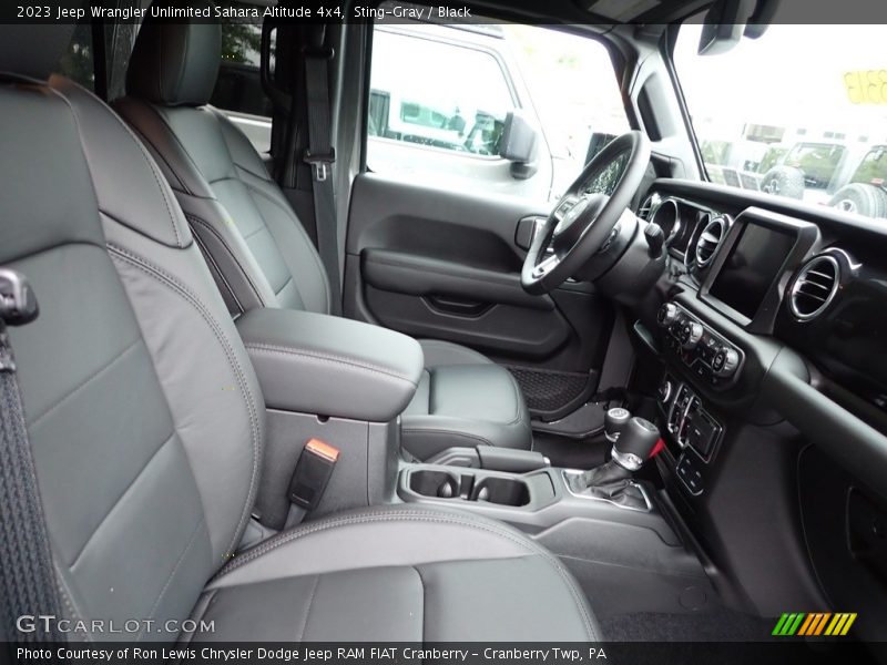 Sting-Gray / Black 2023 Jeep Wrangler Unlimited Sahara Altitude 4x4