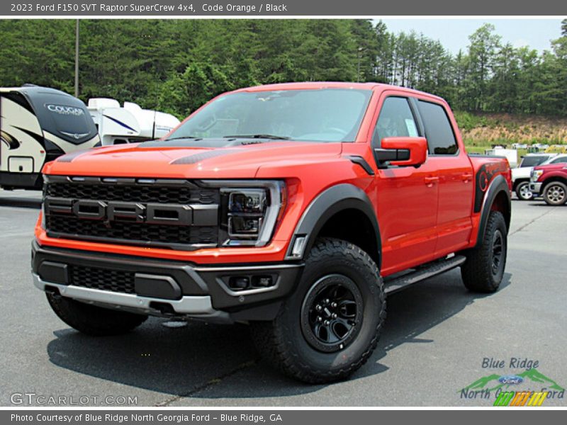 Code Orange / Black 2023 Ford F150 SVT Raptor SuperCrew 4x4