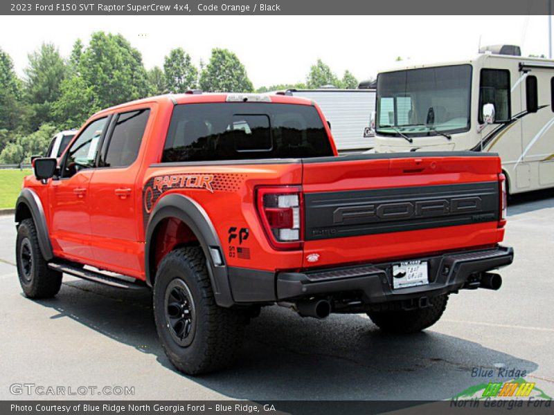 Code Orange / Black 2023 Ford F150 SVT Raptor SuperCrew 4x4