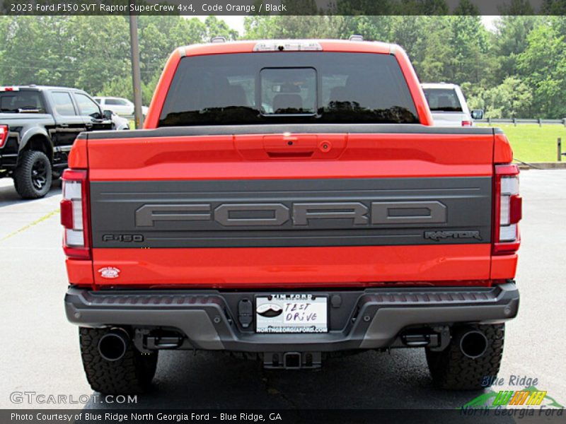 Code Orange / Black 2023 Ford F150 SVT Raptor SuperCrew 4x4