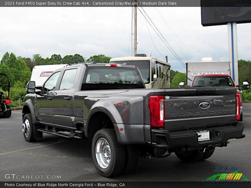 Carbonized Gray Metallic / Medium Dark Slate 2023 Ford F450 Super Duty XL Crew Cab 4x4