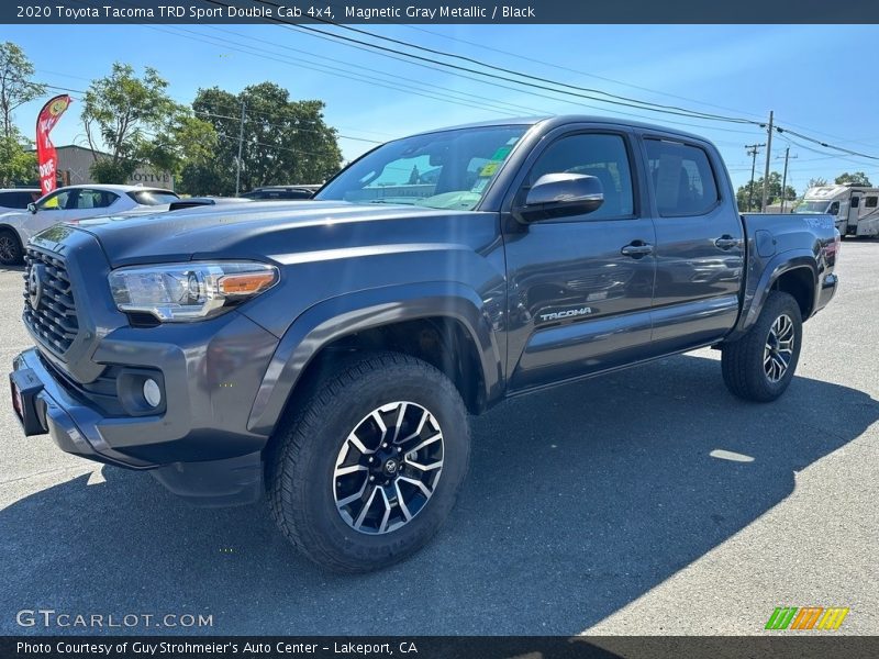 Magnetic Gray Metallic / Black 2020 Toyota Tacoma TRD Sport Double Cab 4x4