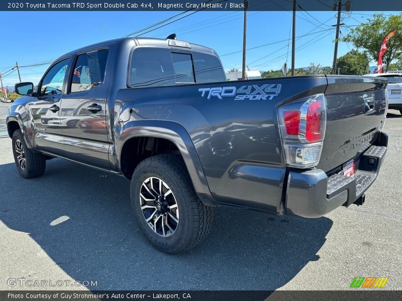 Magnetic Gray Metallic / Black 2020 Toyota Tacoma TRD Sport Double Cab 4x4