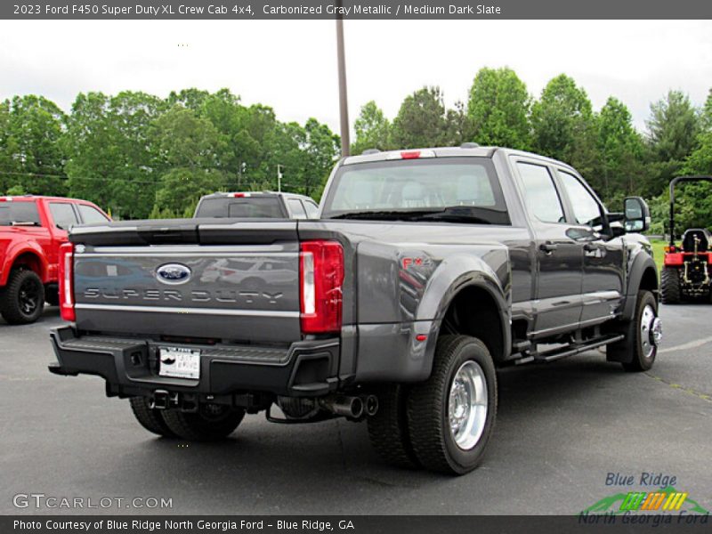 Carbonized Gray Metallic / Medium Dark Slate 2023 Ford F450 Super Duty XL Crew Cab 4x4