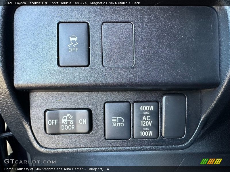 Magnetic Gray Metallic / Black 2020 Toyota Tacoma TRD Sport Double Cab 4x4