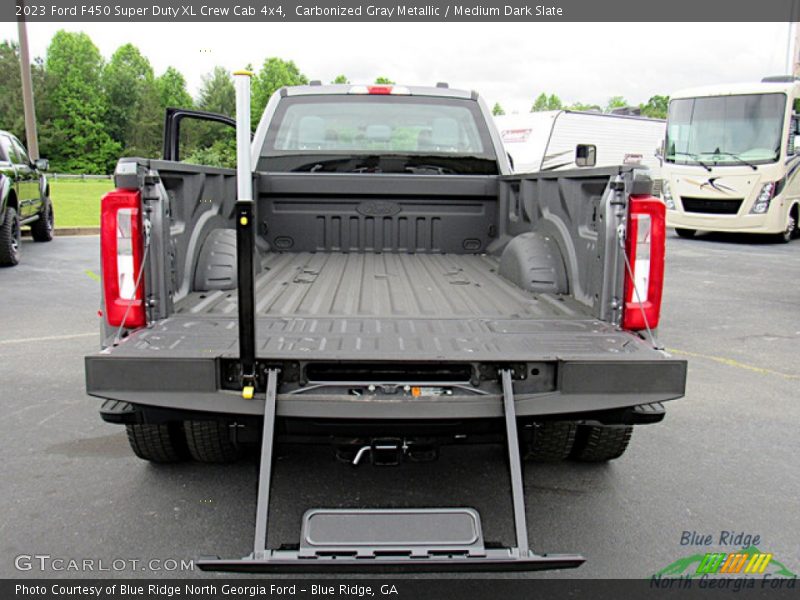 Carbonized Gray Metallic / Medium Dark Slate 2023 Ford F450 Super Duty XL Crew Cab 4x4