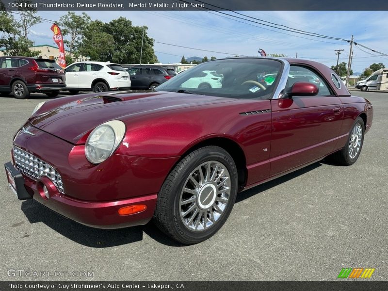 Front 3/4 View of 2004 Thunderbird Deluxe Roadster