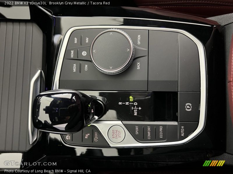 Controls of 2022 X3 sDrive30i