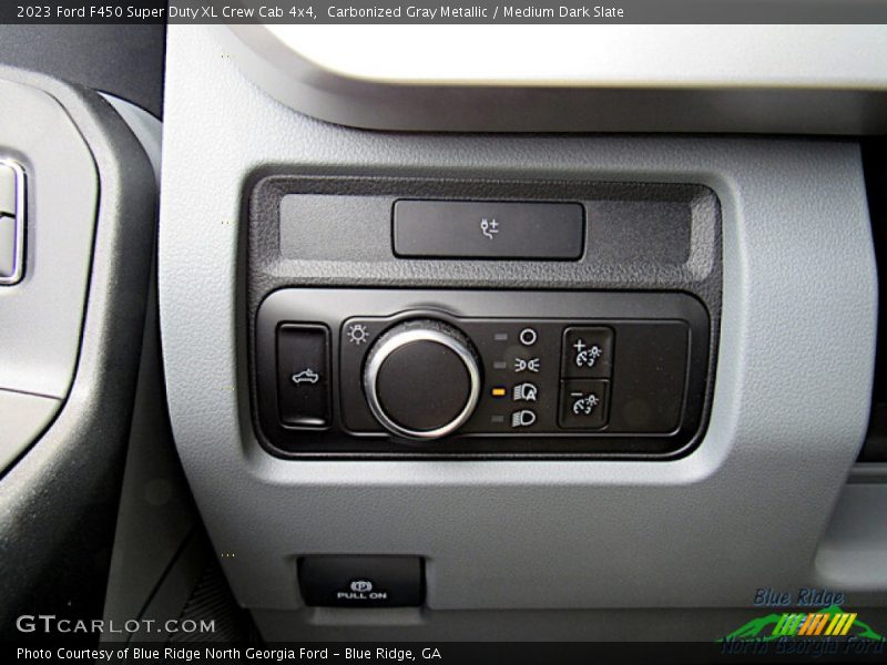 Carbonized Gray Metallic / Medium Dark Slate 2023 Ford F450 Super Duty XL Crew Cab 4x4