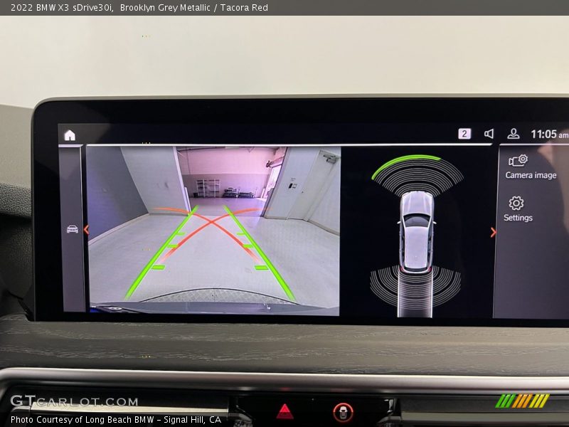 Brooklyn Grey Metallic / Tacora Red 2022 BMW X3 sDrive30i
