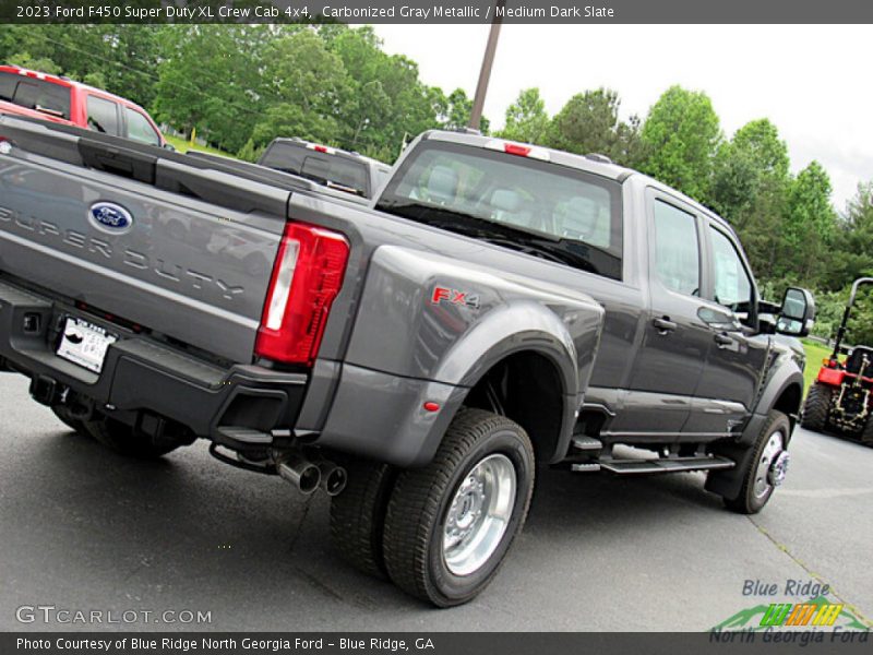 Carbonized Gray Metallic / Medium Dark Slate 2023 Ford F450 Super Duty XL Crew Cab 4x4