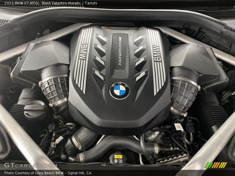  2021 X7 M50i Engine - 4.4 Liter M TwinPower Turbocharged DOHC 32-Valve V8