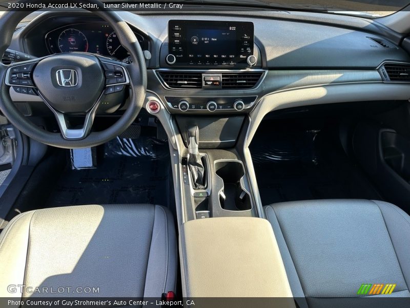 Dashboard of 2020 Accord LX Sedan