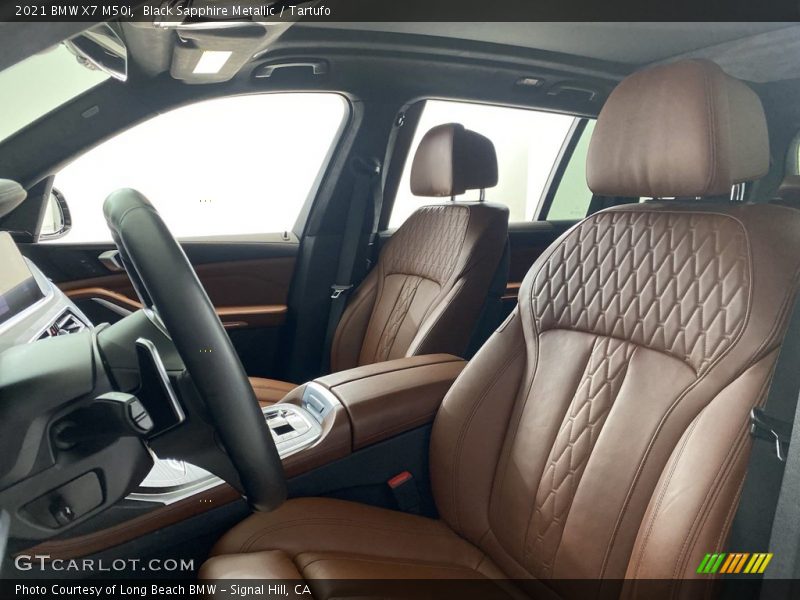 Front Seat of 2021 X7 M50i