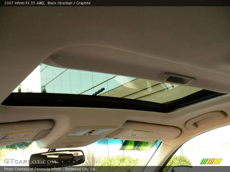 Black Obsidian / Graphite 2007 Infiniti FX 35 AWD