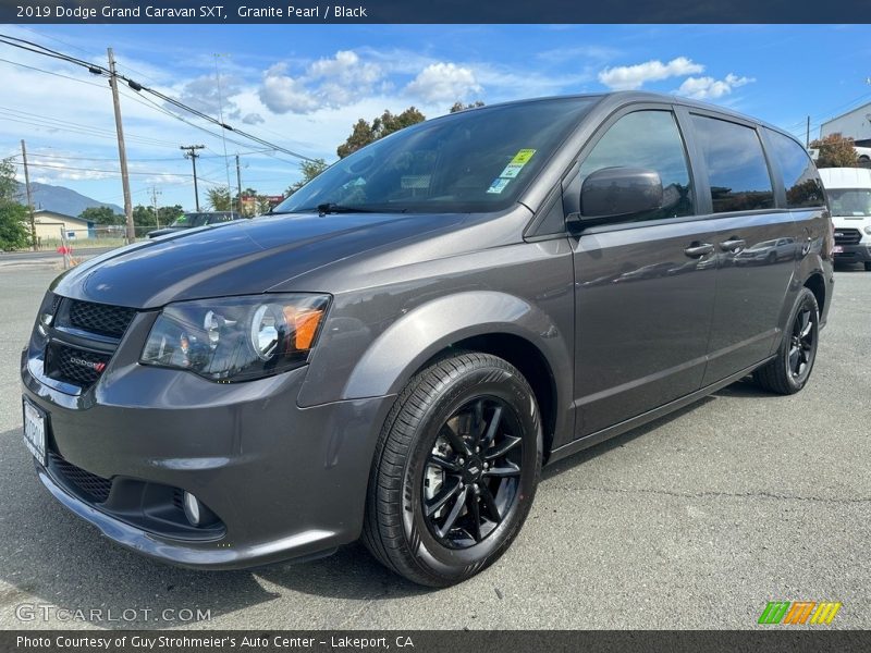 Granite Pearl / Black 2019 Dodge Grand Caravan SXT