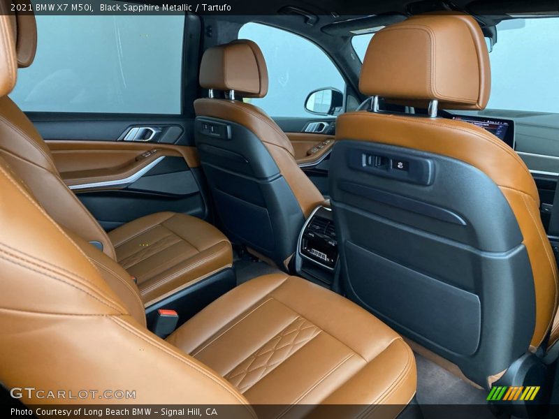 Rear Seat of 2021 X7 M50i