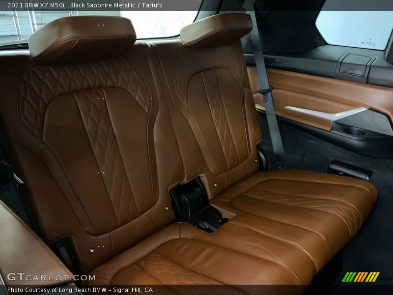 Rear Seat of 2021 X7 M50i