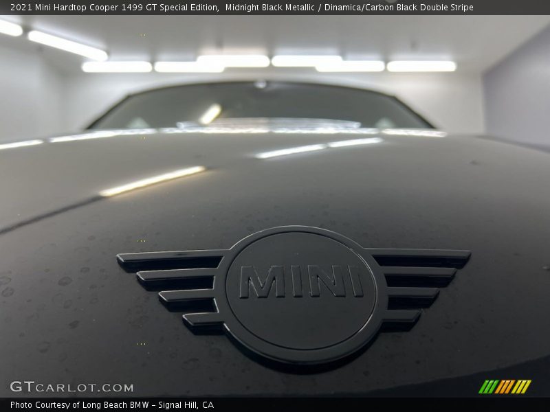 Midnight Black Metallic / Dinamica/Carbon Black Double Stripe 2021 Mini Hardtop Cooper 1499 GT Special Edition