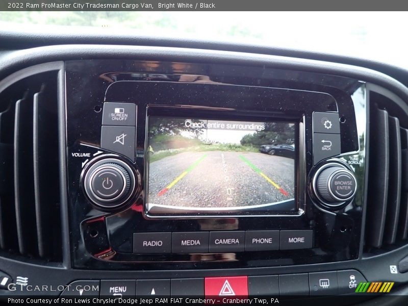 Bright White / Black 2022 Ram ProMaster City Tradesman Cargo Van