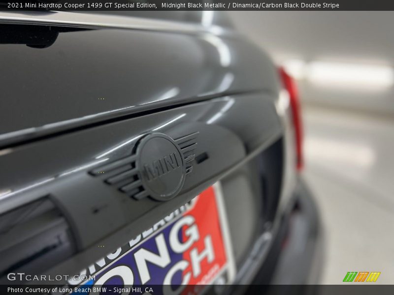 Midnight Black Metallic / Dinamica/Carbon Black Double Stripe 2021 Mini Hardtop Cooper 1499 GT Special Edition