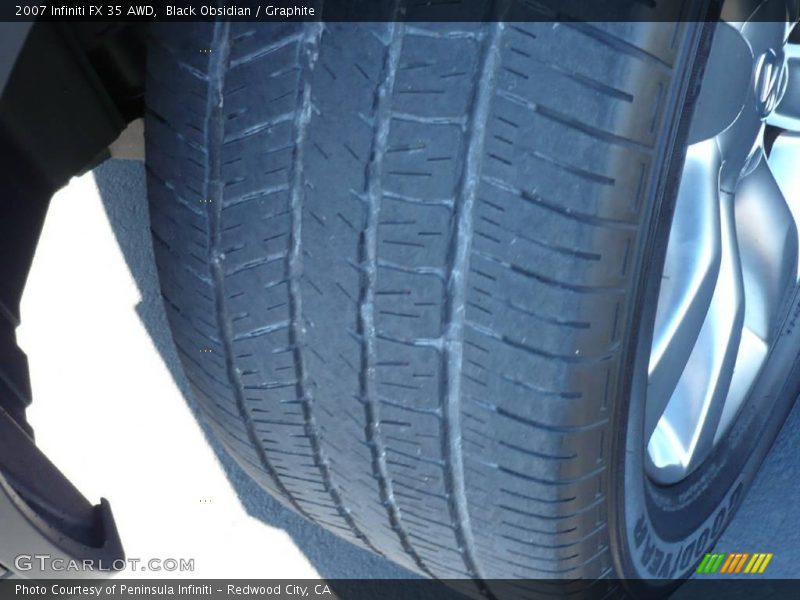 Black Obsidian / Graphite 2007 Infiniti FX 35 AWD