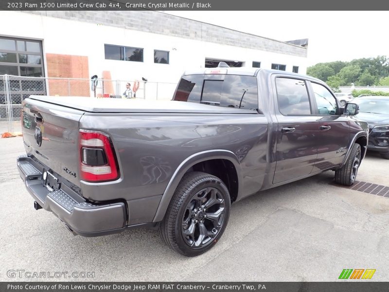Granite Crystal Metallic / Black 2023 Ram 1500 Limited Crew Cab 4x4