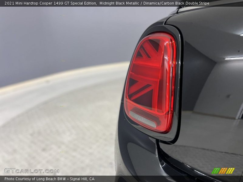 Midnight Black Metallic / Dinamica/Carbon Black Double Stripe 2021 Mini Hardtop Cooper 1499 GT Special Edition