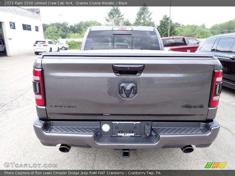 Granite Crystal Metallic / Black 2023 Ram 1500 Limited Crew Cab 4x4