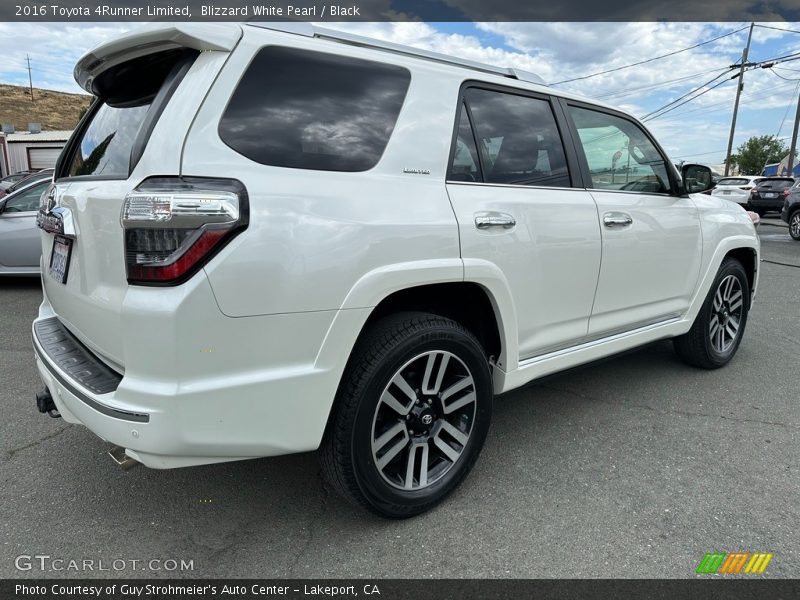 Blizzard White Pearl / Black 2016 Toyota 4Runner Limited