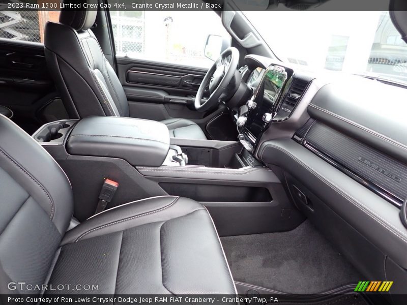Granite Crystal Metallic / Black 2023 Ram 1500 Limited Crew Cab 4x4