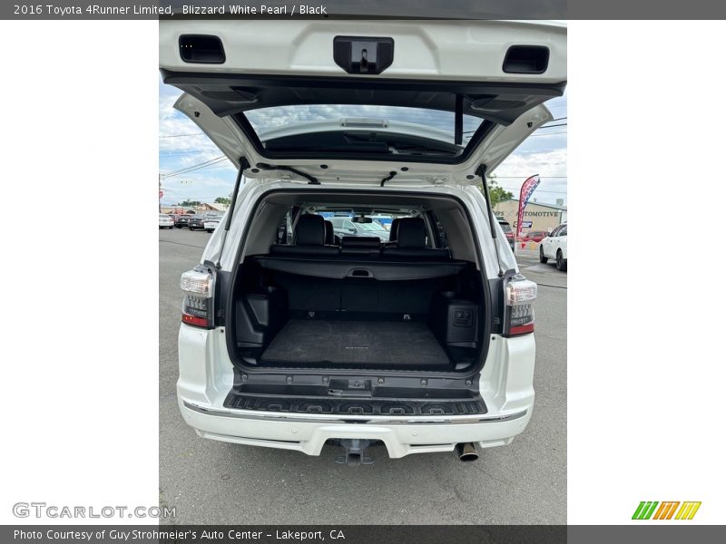Blizzard White Pearl / Black 2016 Toyota 4Runner Limited