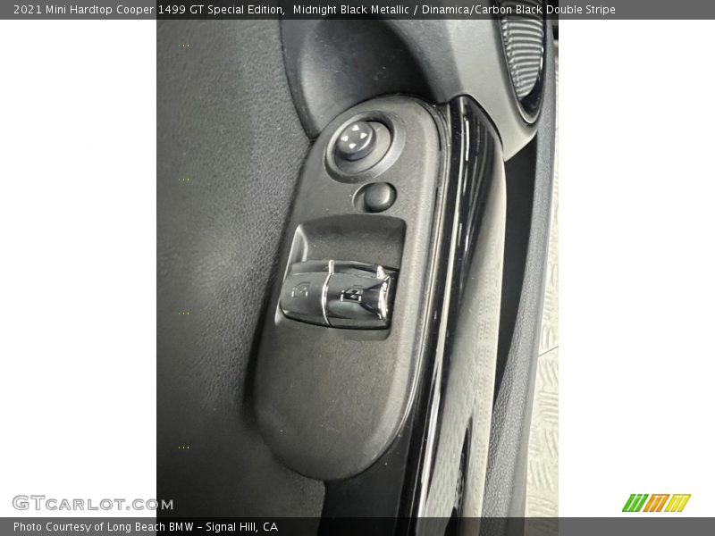 Midnight Black Metallic / Dinamica/Carbon Black Double Stripe 2021 Mini Hardtop Cooper 1499 GT Special Edition
