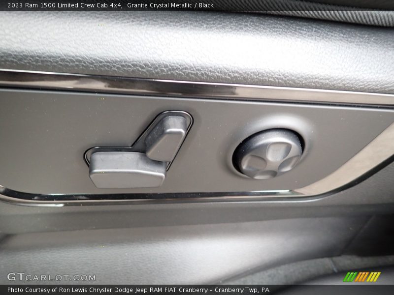 Granite Crystal Metallic / Black 2023 Ram 1500 Limited Crew Cab 4x4